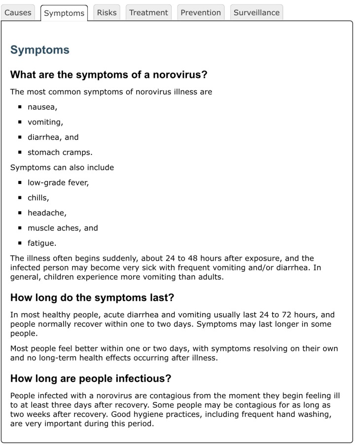 Details about Norovirus 